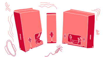 Free Tampon Dispensors