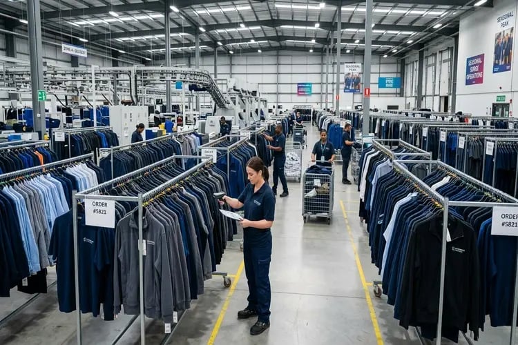 How to Scale Workwear Efficiently During Seasonal Staff Surges in Perth