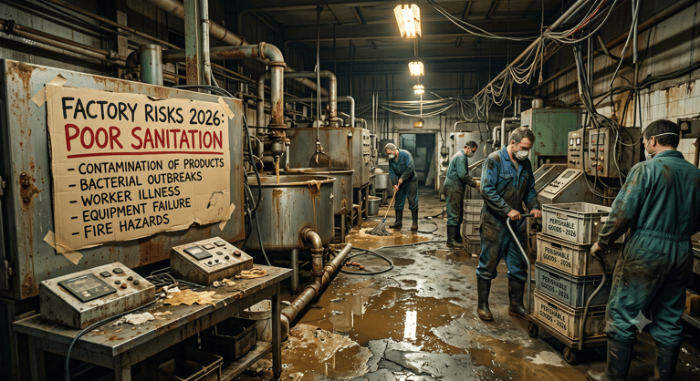 What Poor Factory Sanitation Risks in 2026