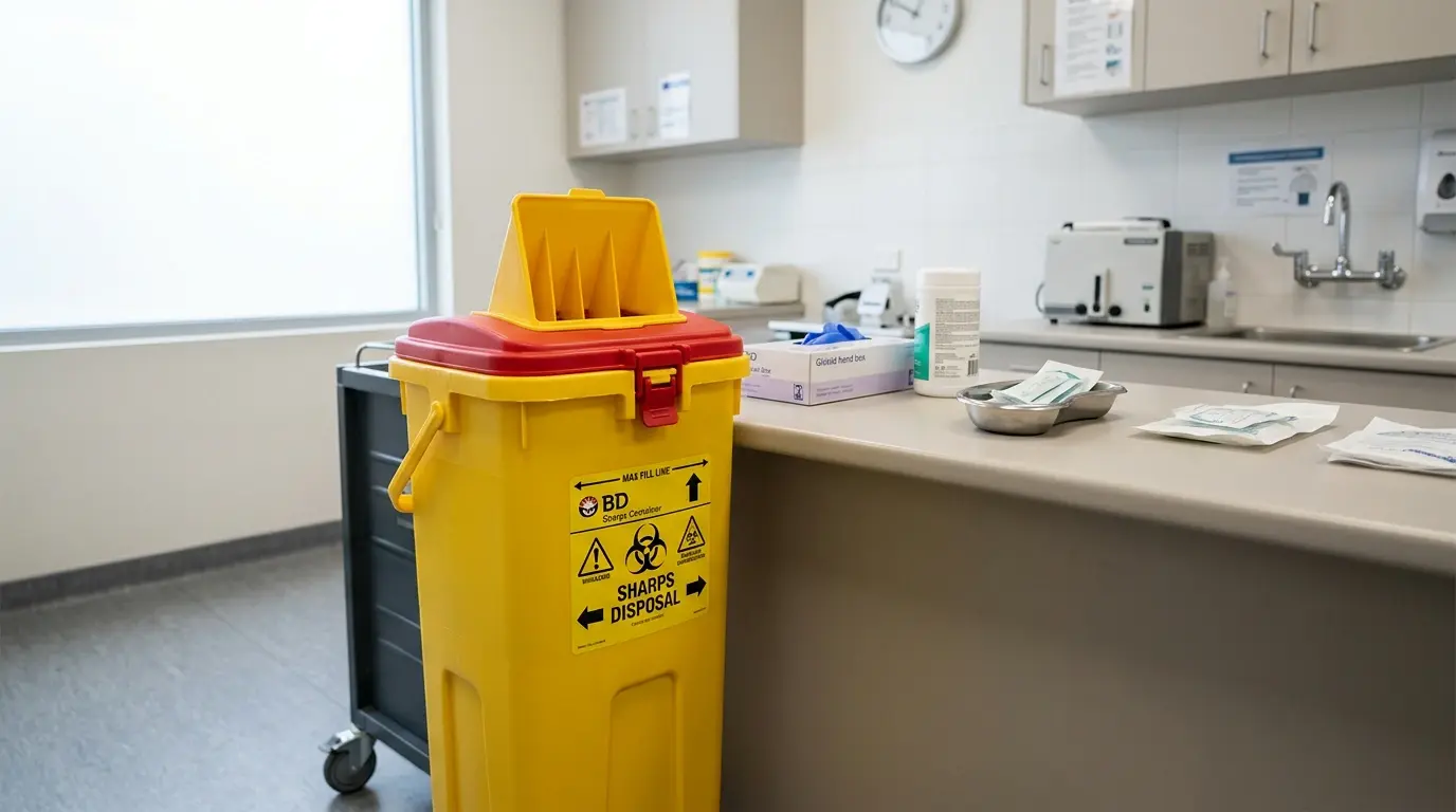 Standalone Sharps Containers: Features and Sizes Compared